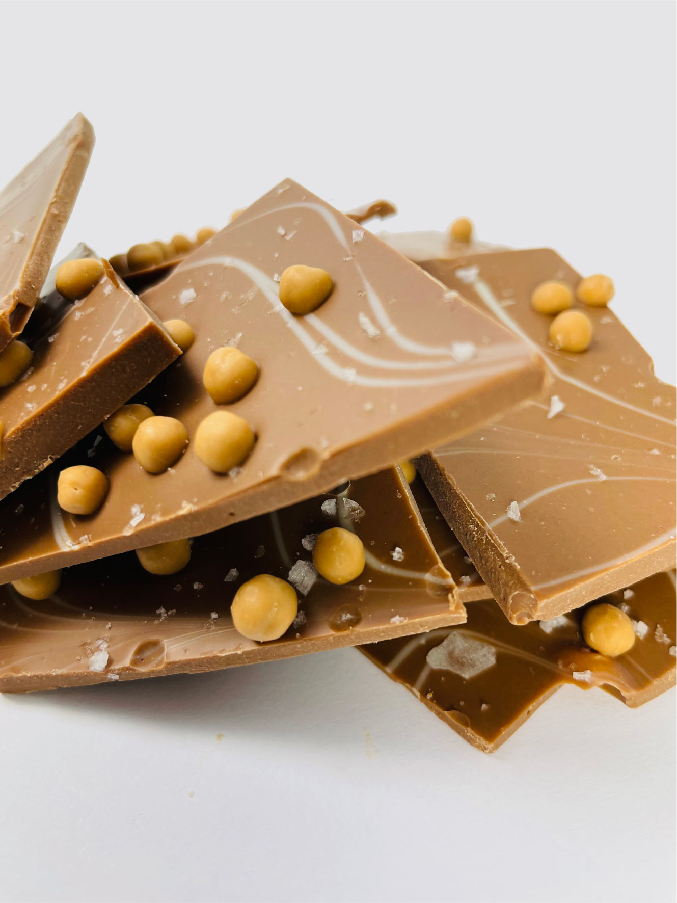 BRUCHSCHOKOLADE SALZ KARAMELL VOLLMILCH